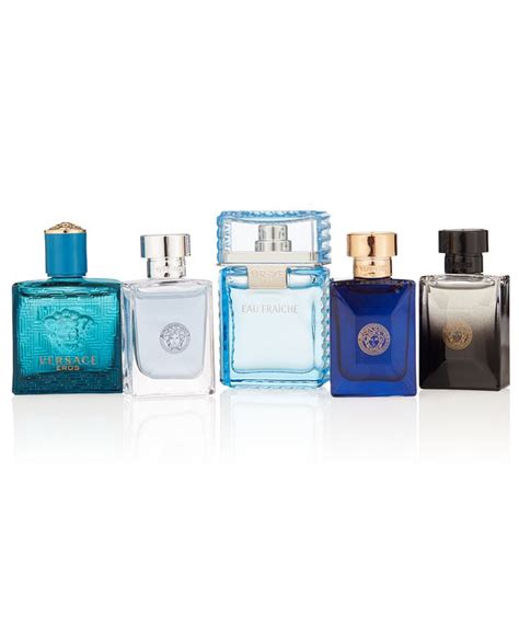 macy's versace cologne gift set|Versace male cologne.